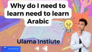 Why Should We Learn Arabic? 2 Why Should We Learn Arabic?