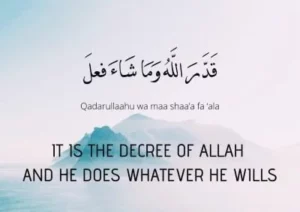 Belief in Qadar (Divine Pre-Ordainment): 1 Belief in Qadar (Divine Pre-Ordainment):